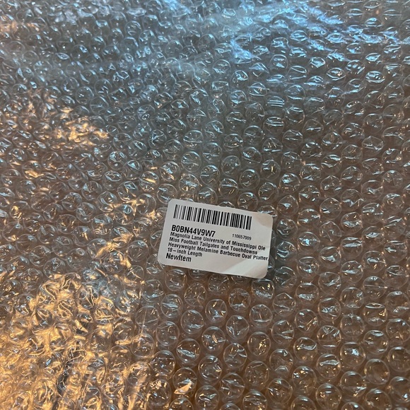 NEW Magnolia Lane Ole Miss Melamine Tailgate Platter - Picture 5 of 6